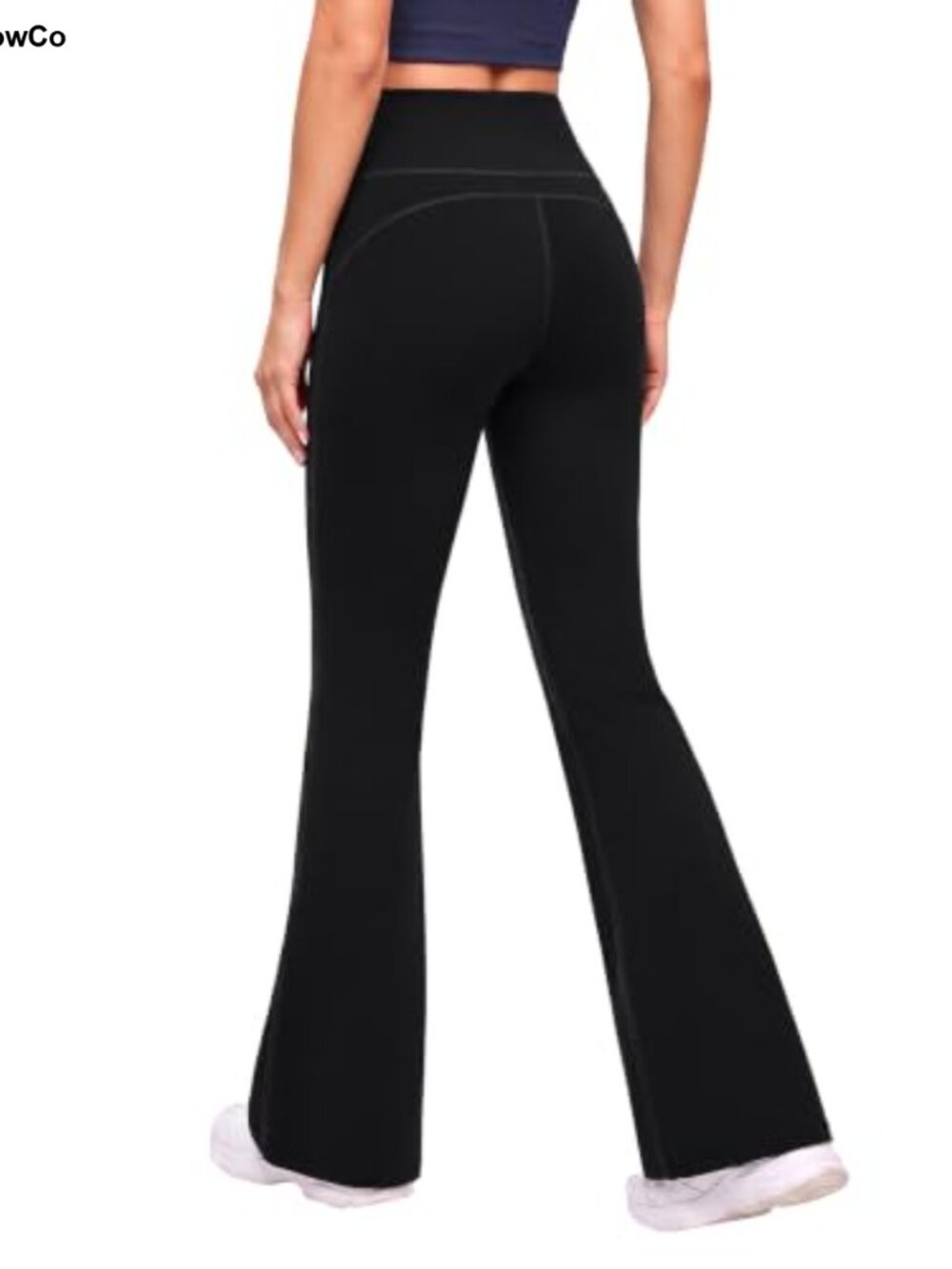 Women's High Waisted Flare Leggings Yoga Pants Nylon Spandex